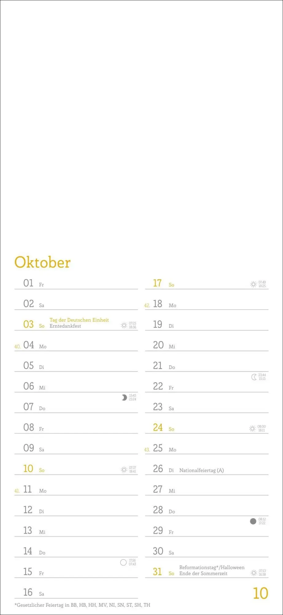 Bild: 9783756418251 | Kalender zum Selbstgestalten 2027 | Heye | Kalender | Spiralbindung