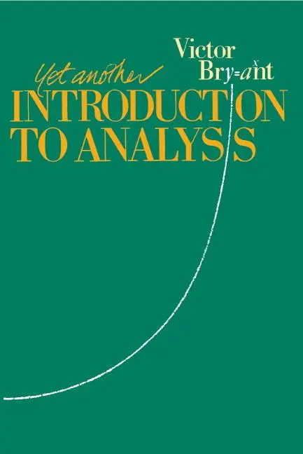 Cover: 9780521388351 | Yet Another Introduction to Analysis | Victor Bryant (u. a.) | Buch