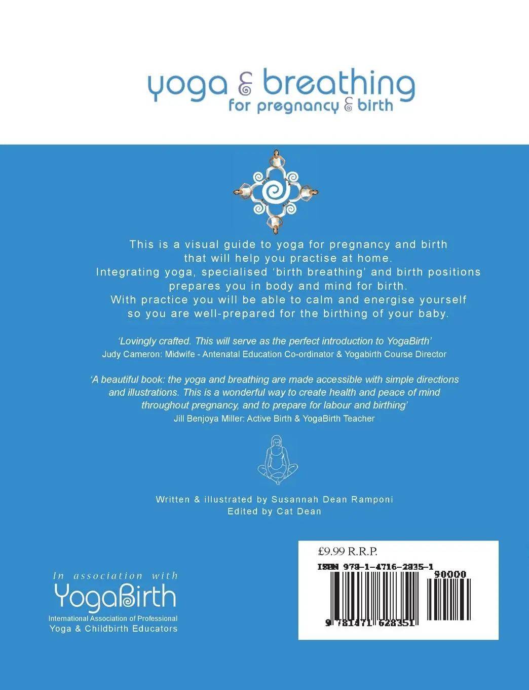 Rückseite: 9781471628351 | yoga and breathing for pregnancy and birth | Susannah Dean Ramponi