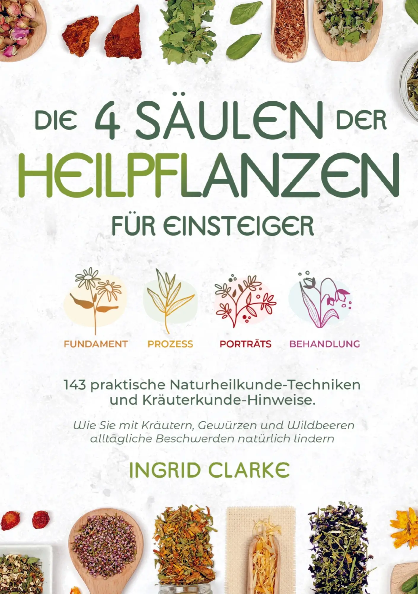 Cover: 9781961398351 | Die 4 Säulen der Heilpflanzen: 143 praktische...