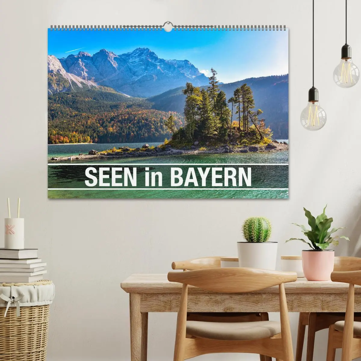 Bild: 9783457288351 | Seen in Bayern (Wandkalender 2026 DIN A2 quer), CALVENDO...