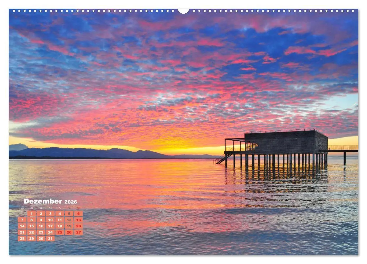 Bild: 9783457288351 | Seen in Bayern (Wandkalender 2026 DIN A2 quer), CALVENDO...