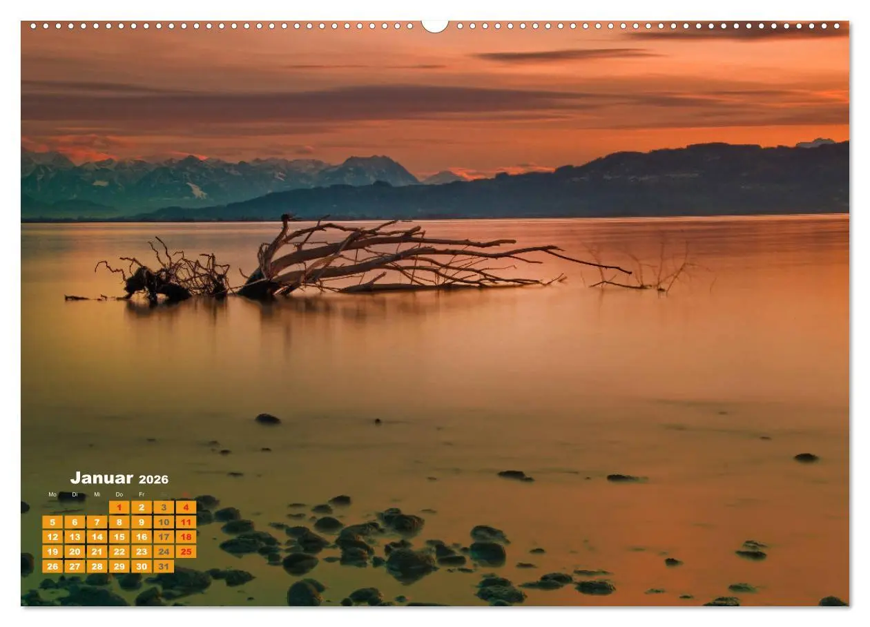 Bild: 9783457288351 | Seen in Bayern (Wandkalender 2026 DIN A2 quer), CALVENDO...
