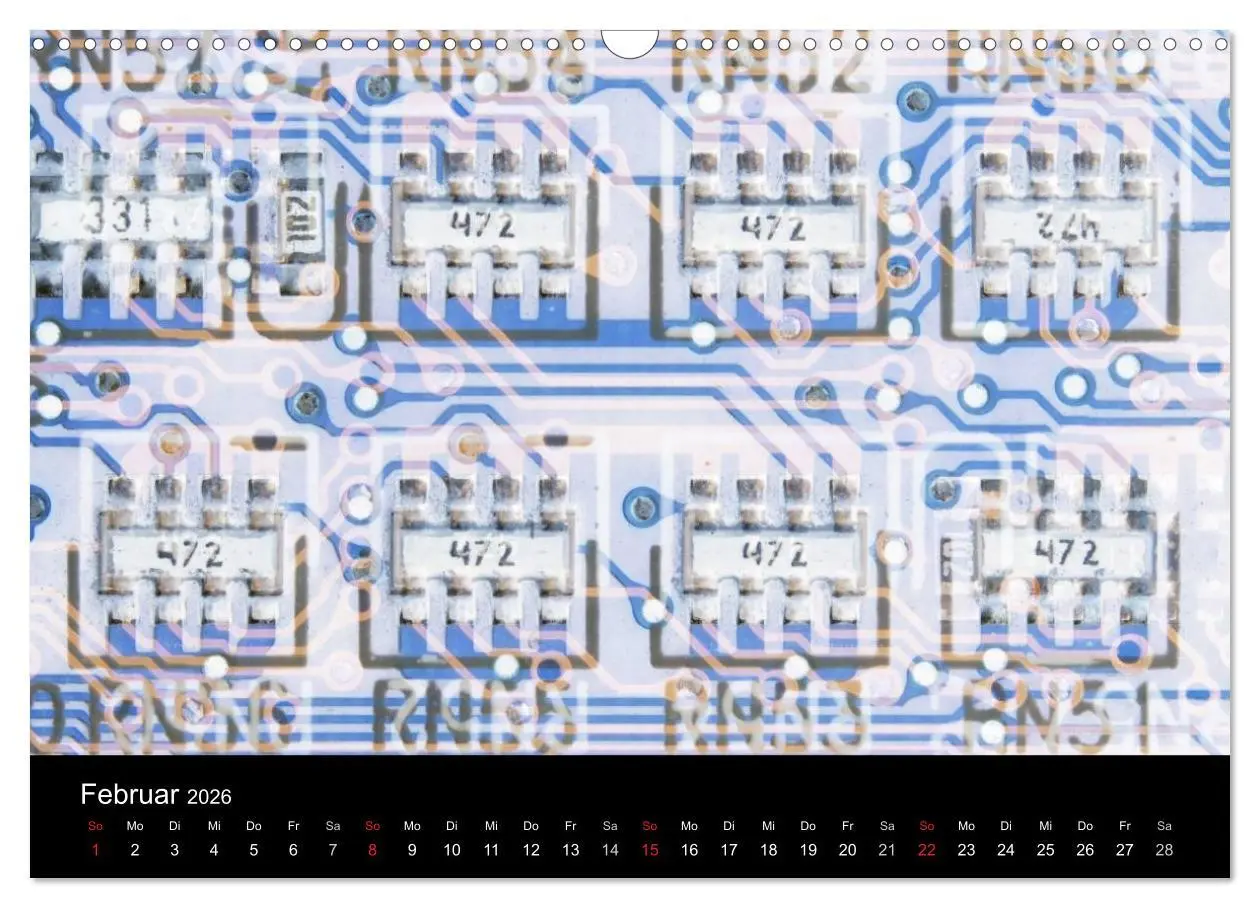Bild: 9783516208351 | Computer ganz nah (Wandkalender 2026 DIN A3 quer), CALVENDO...
