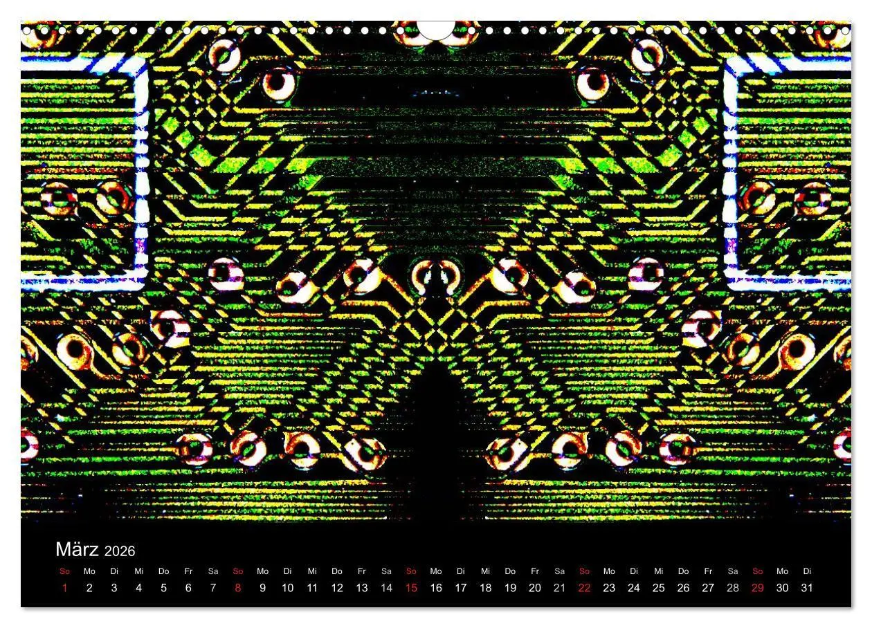 Bild: 9783516208351 | Computer ganz nah (Wandkalender 2026 DIN A3 quer), CALVENDO...