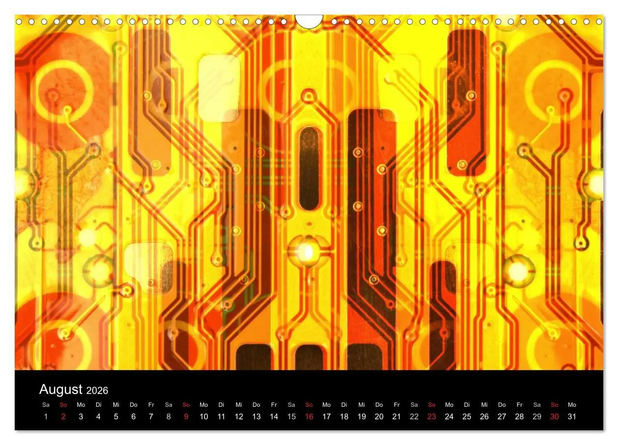 Bild: 9783516208351 | Computer ganz nah (Wandkalender 2026 DIN A3 quer), CALVENDO...