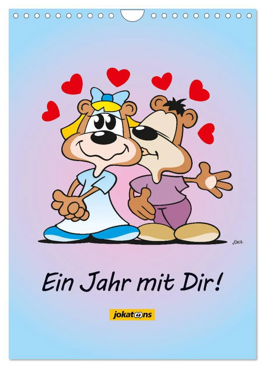 Cover: 9783516378351 | Ein Jahr mit Dir! (Wandkalender 2026 DIN A4 hoch), CALVENDO...