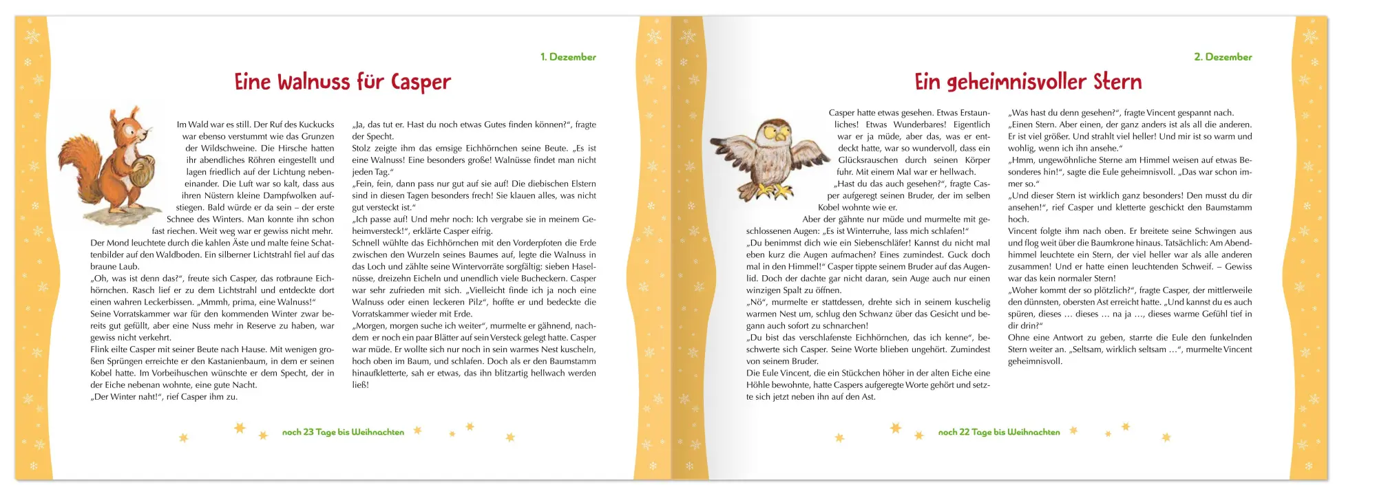 Bild: 9783780618351 | Tiere auf dem Weg zur Krippe | Adventskalender mit einem Stern | Buch