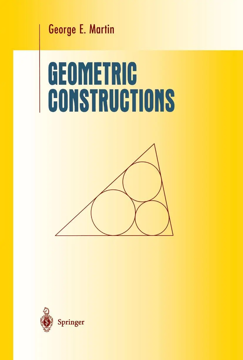 Cover: 9781461268451 | Geometric Constructions | George E. Martin | Taschenbuch | xi | 2012