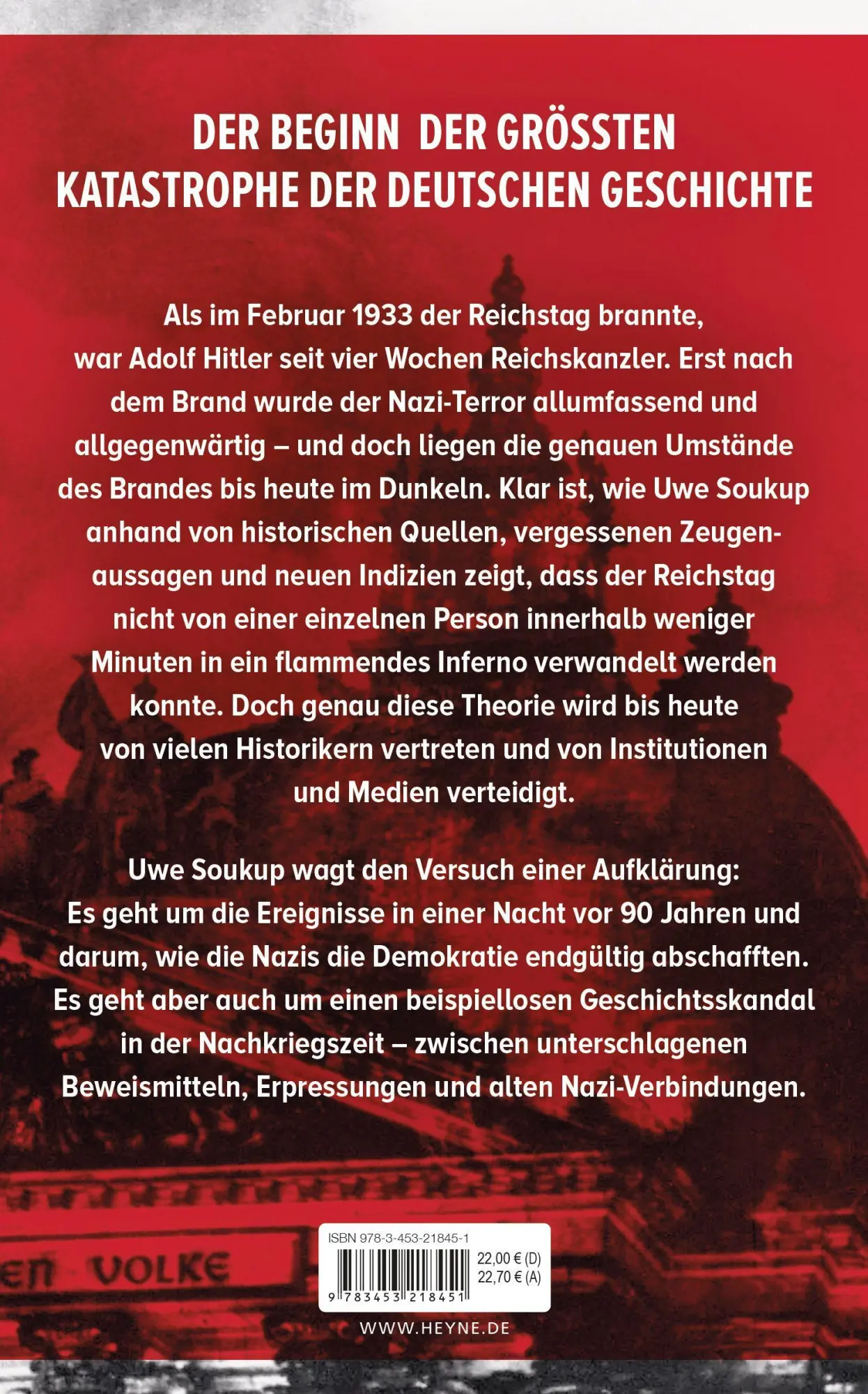 Bild: 9783453218451 | Die Brandstiftung | Uwe Soukup | Buch | 208 S. | Deutsch | 2023