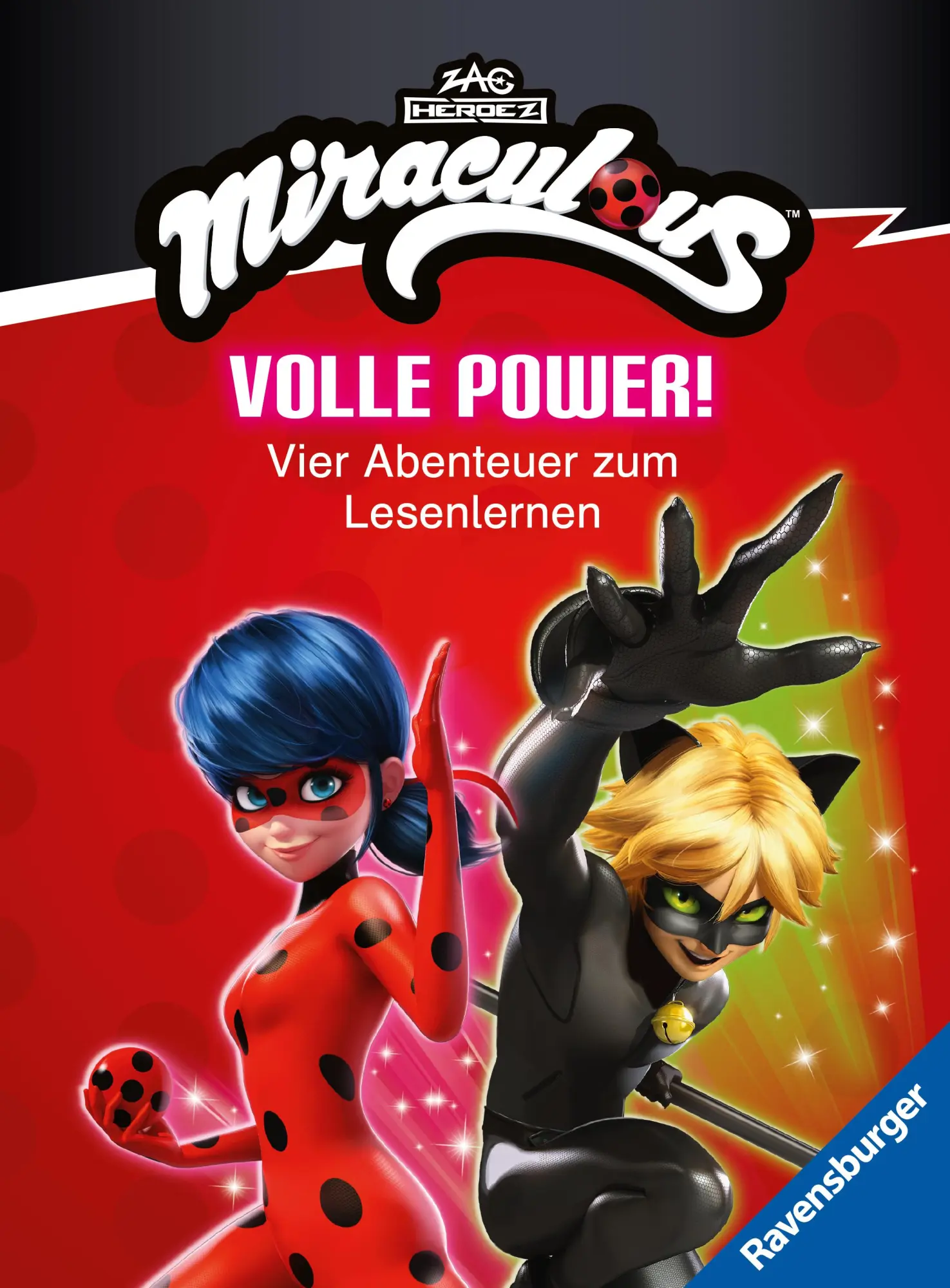 Cover: 9783473498451 | Miraculous - Volle Power! Vier Abenteuer zum Lesenlernen | Buch | 2025