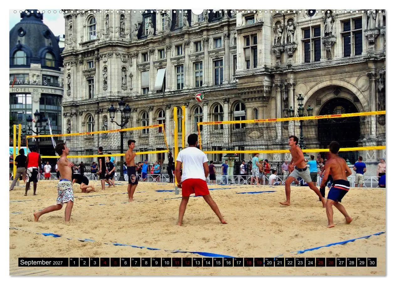 Bild: 9783569838451 | Volleyball Action (hochwertiger Premium Wandkalender 2027 DIN A2...