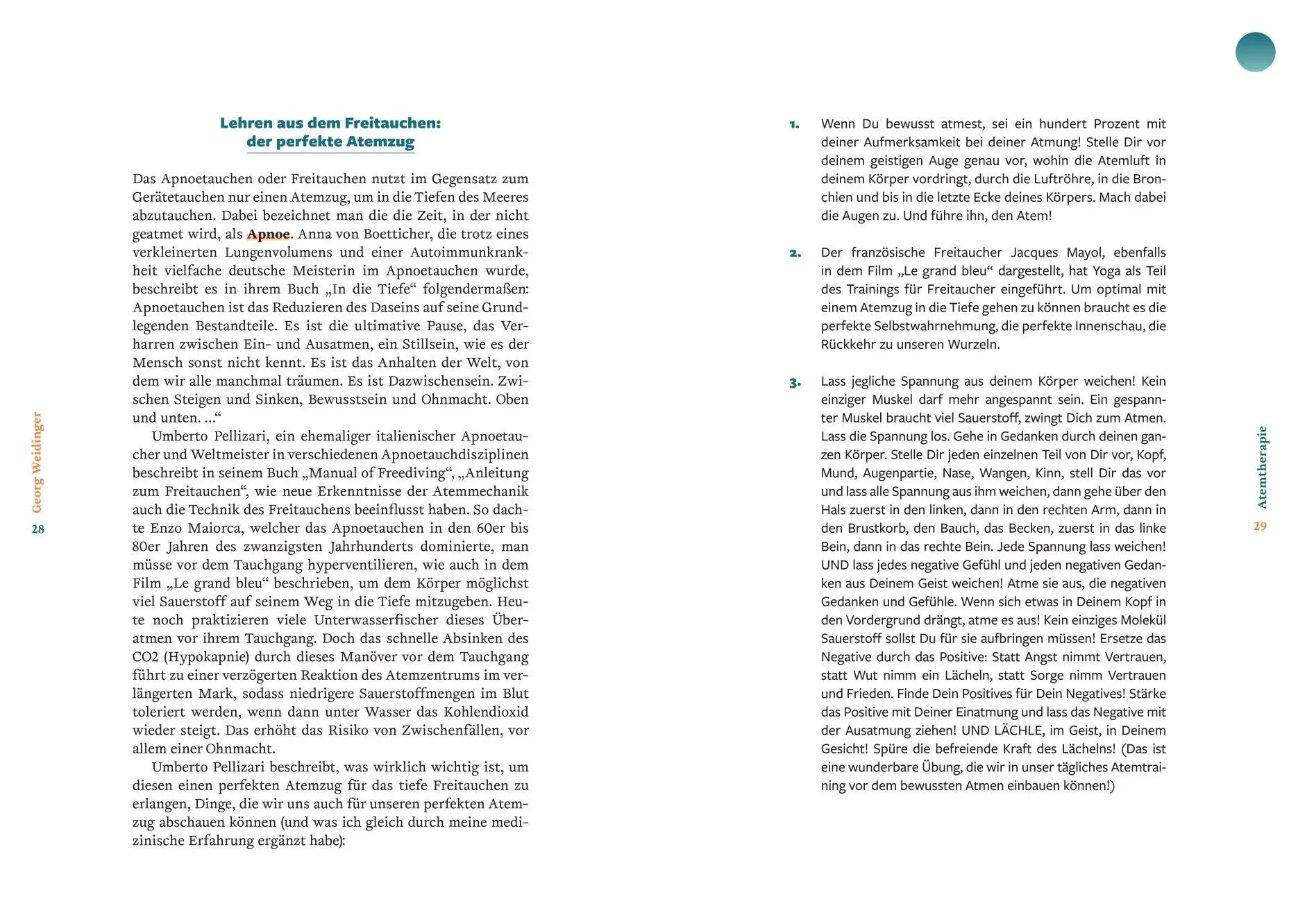 Bild: 9783708808451 | Die Georg Weidinger Atemtherapie | Georg Weidinger | Taschenbuch