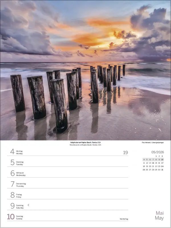 Bild: 9783731888451 | Augenblicke der Stille 2026 | Verlag Korsch | Kalender | 54 S. | 2026