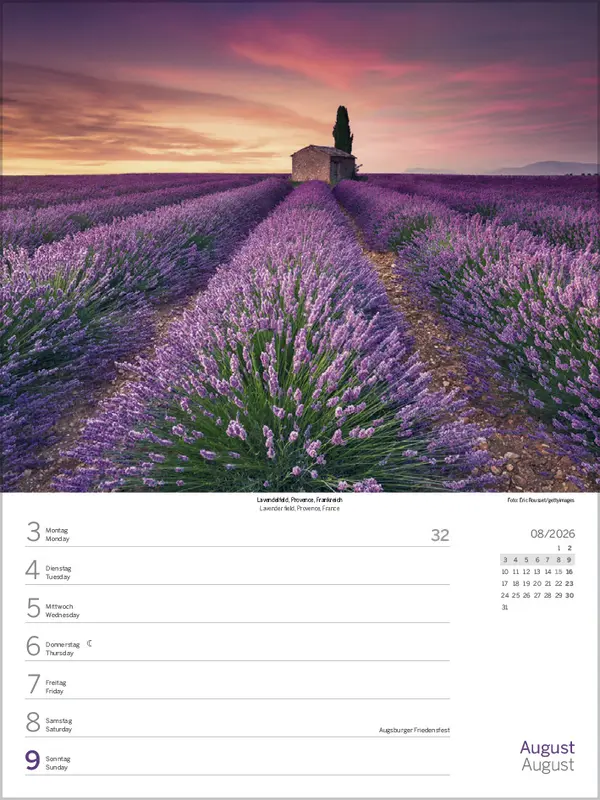 Bild: 9783731888451 | Augenblicke der Stille 2026 | Verlag Korsch | Kalender | 54 S. | 2026