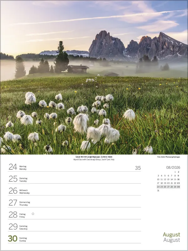 Bild: 9783731888451 | Augenblicke der Stille 2026 | Verlag Korsch | Kalender | 54 S. | 2026