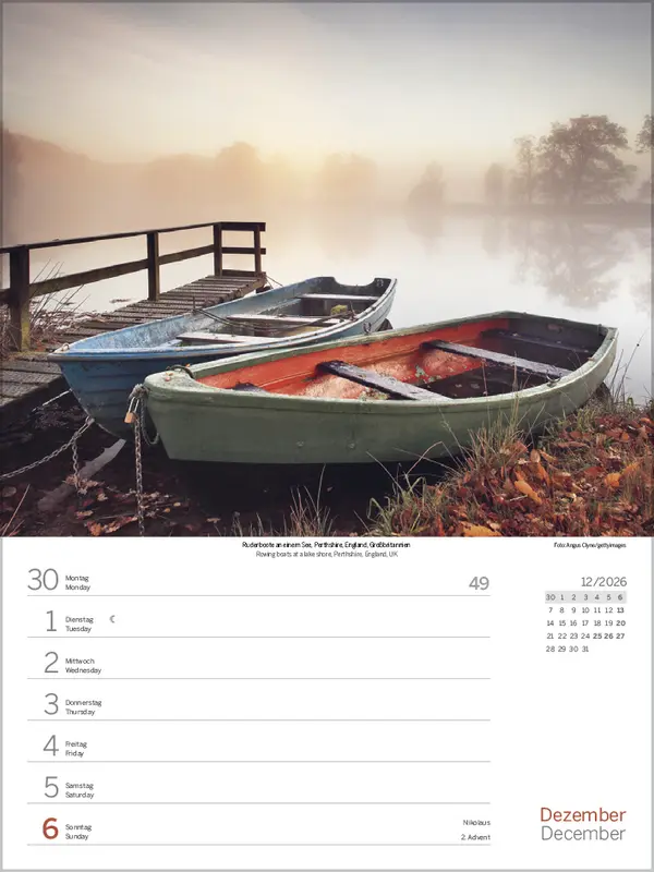 Bild: 9783731888451 | Augenblicke der Stille 2026 | Verlag Korsch | Kalender | 54 S. | 2026