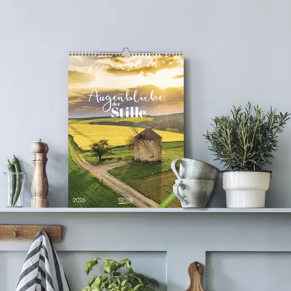 Bild: 9783731888451 | Augenblicke der Stille 2026 | Verlag Korsch | Kalender | 54 S. | 2026