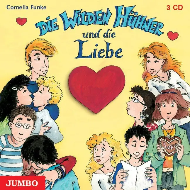 Cover: 9783895928451 | Die Wilden Hühner und die Liebe, 3 Audio-CDs | Cornelia Funke | CD