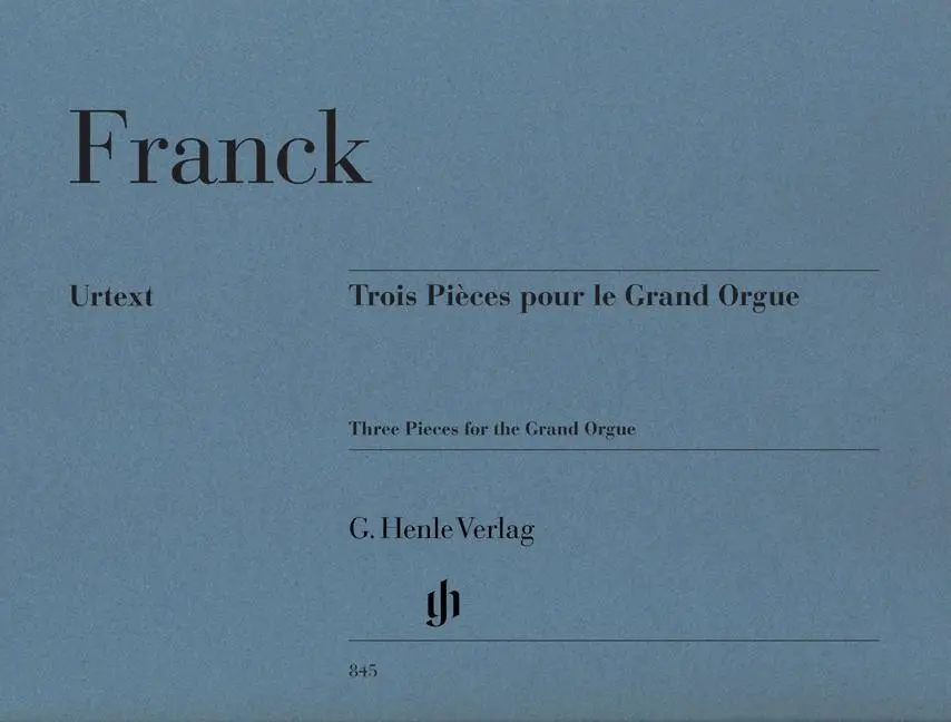 Cover: 9790201808451 | Three Pieces for the Grand Organ | Besetzung: Orgel | Winklhofer