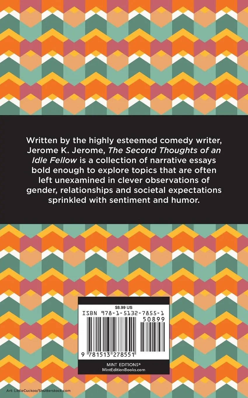 Rückseite: 9781513278551 | Second Thoughts of an Idle Fellow | Jerome K. Jerome | Taschenbuch