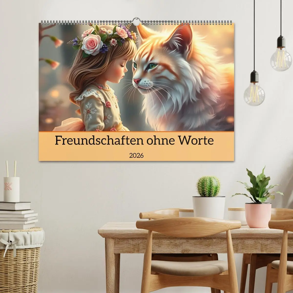 Bild: 9783457338551 | Freundschaften ohne Worte (Wandkalender 2026 DIN A2 quer), CALVENDO...