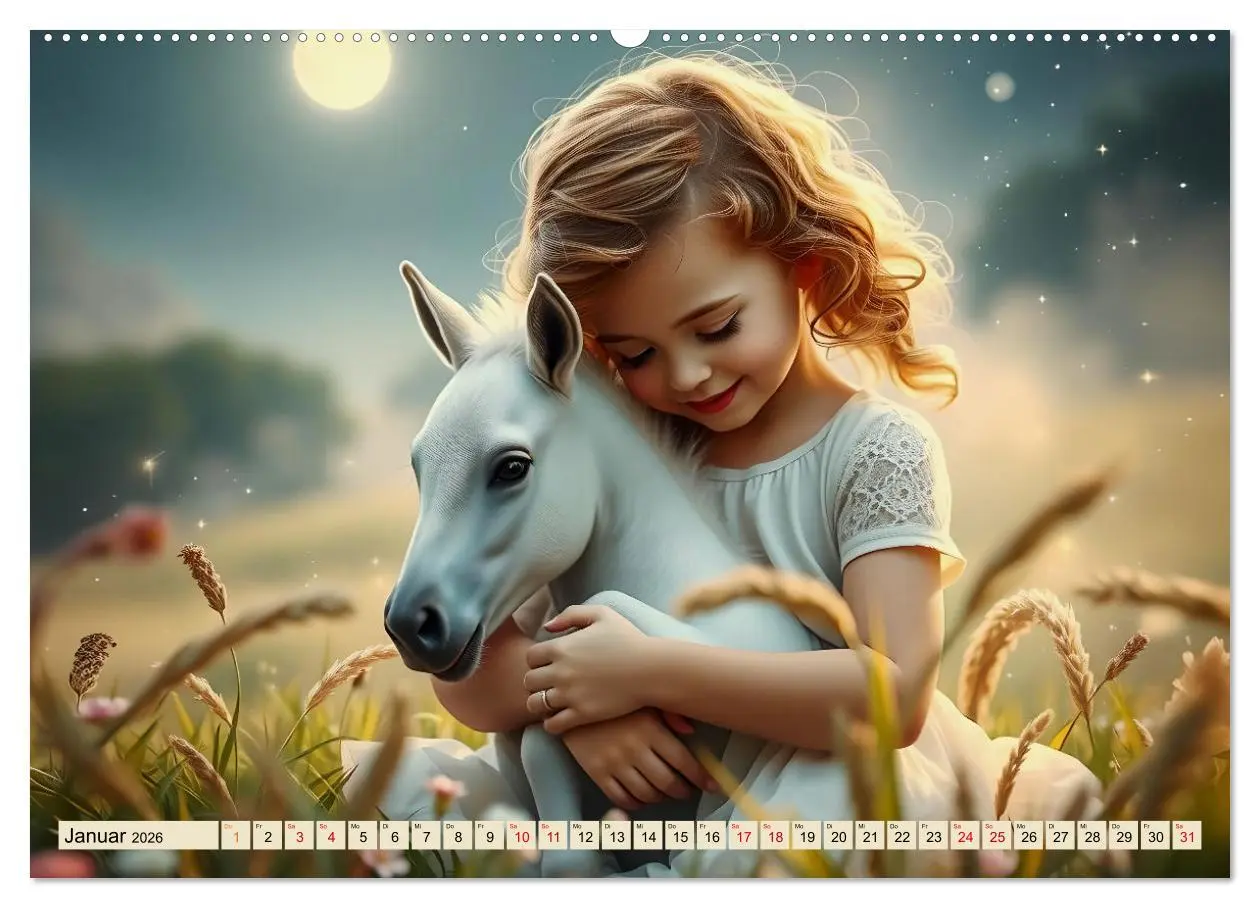 Bild: 9783457338551 | Freundschaften ohne Worte (Wandkalender 2026 DIN A2 quer), CALVENDO...