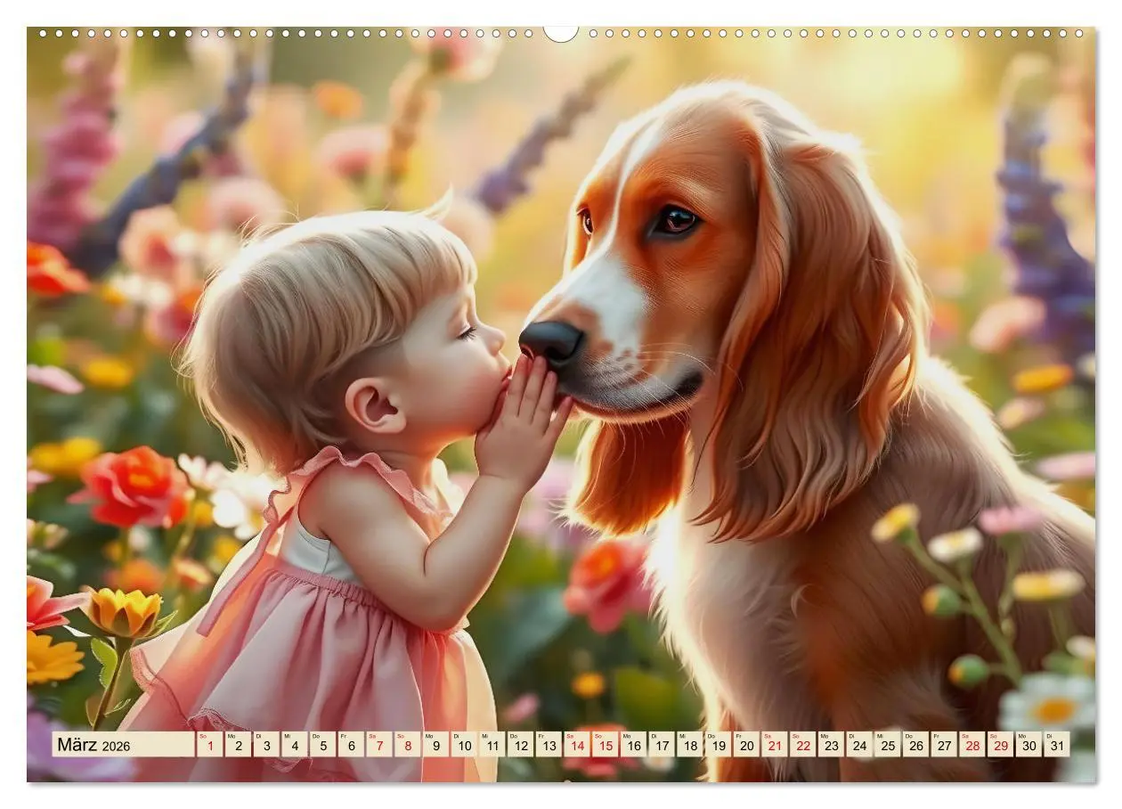 Bild: 9783457338551 | Freundschaften ohne Worte (Wandkalender 2026 DIN A2 quer), CALVENDO...