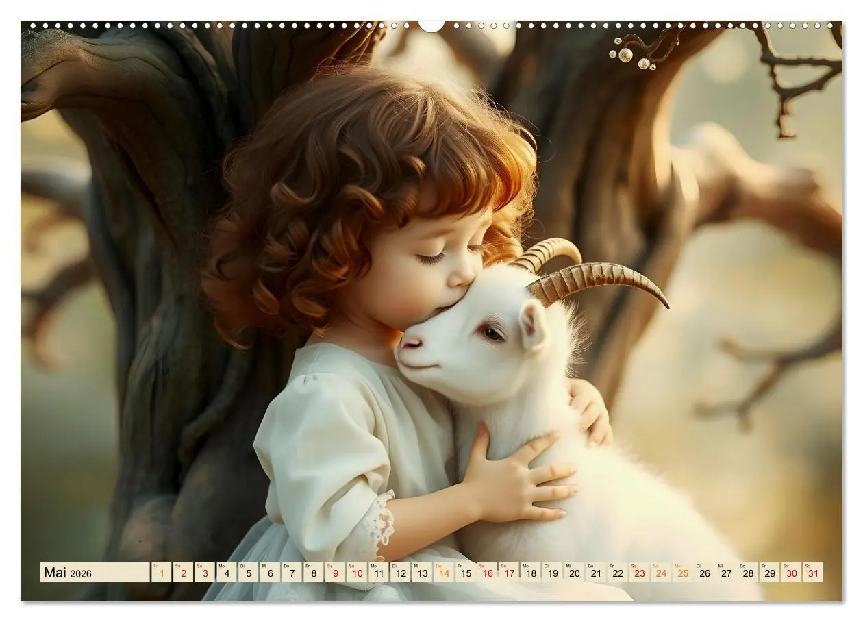 Bild: 9783457338551 | Freundschaften ohne Worte (Wandkalender 2026 DIN A2 quer), CALVENDO...