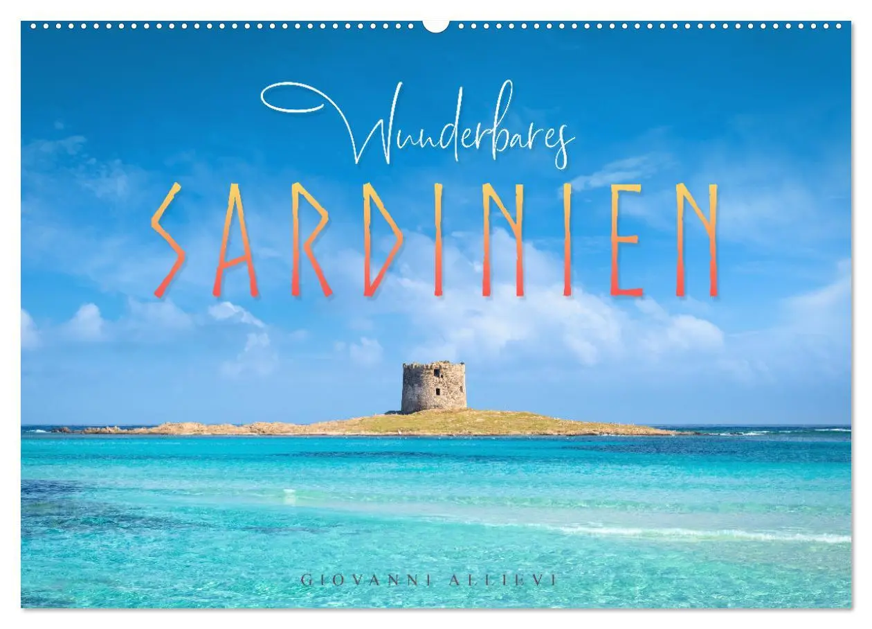 Cover: 9783457578551 | Wunderbares Sardinien (Wandkalender 2026 DIN A2 quer), CALVENDO...