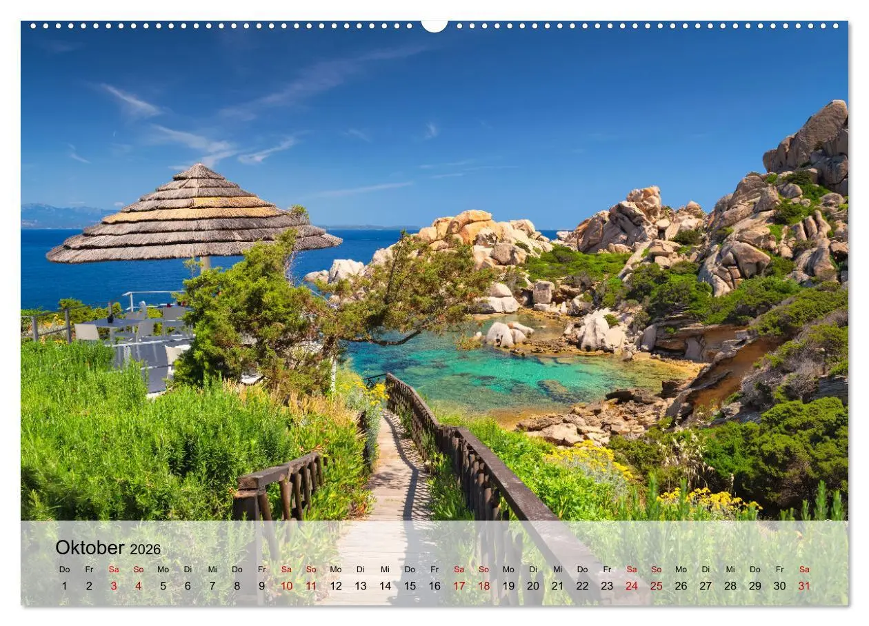 Bild: 9783457578551 | Wunderbares Sardinien (Wandkalender 2026 DIN A2 quer), CALVENDO...
