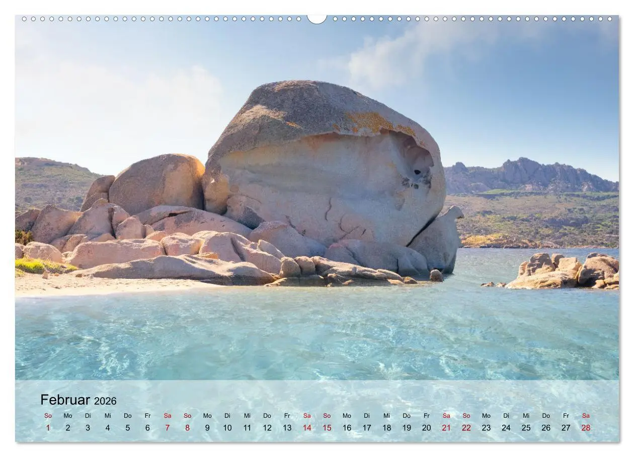 Bild: 9783457578551 | Wunderbares Sardinien (Wandkalender 2026 DIN A2 quer), CALVENDO...