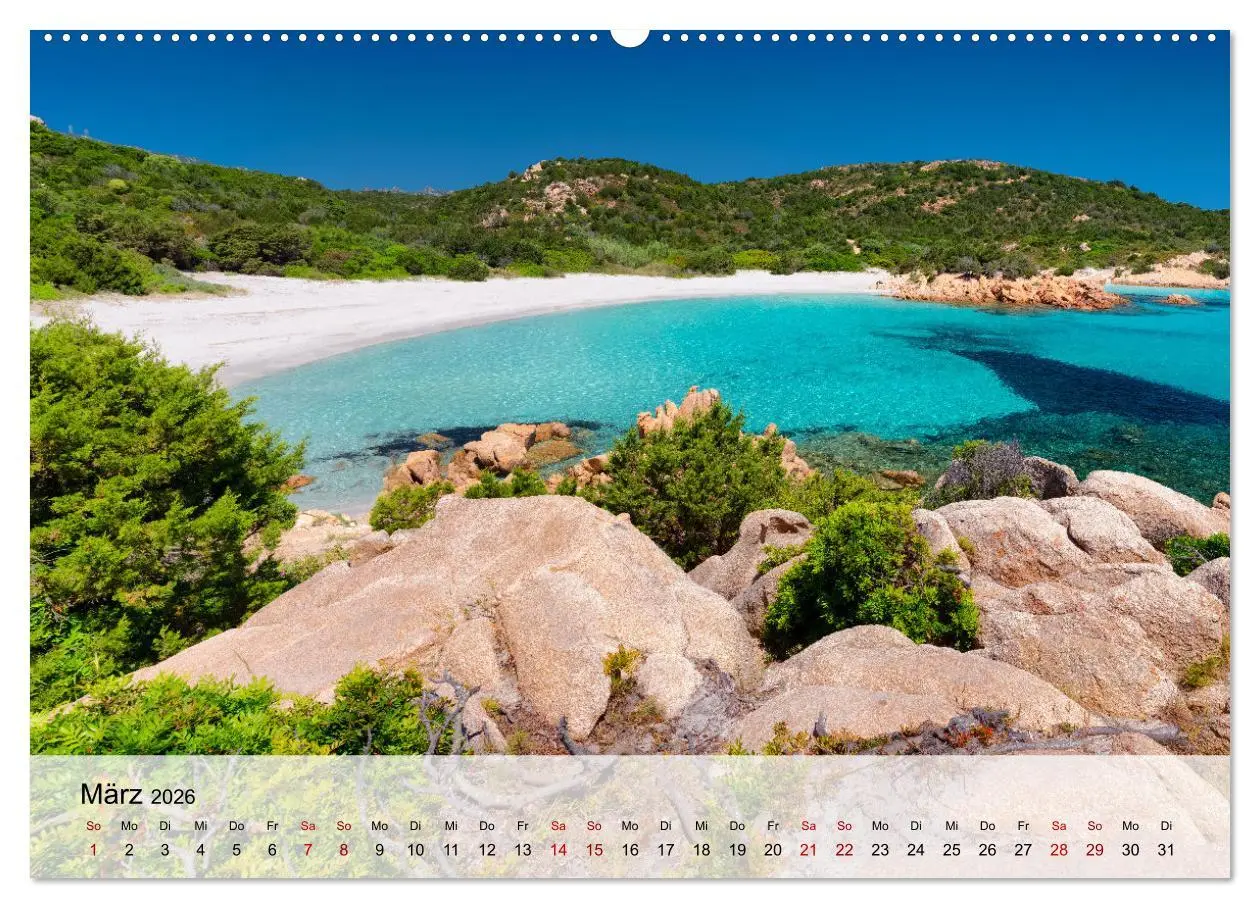 Bild: 9783457578551 | Wunderbares Sardinien (Wandkalender 2026 DIN A2 quer), CALVENDO...