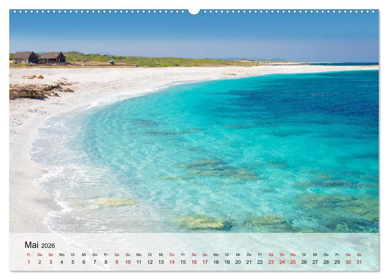 Bild: 9783457578551 | Wunderbares Sardinien (Wandkalender 2026 DIN A2 quer), CALVENDO...