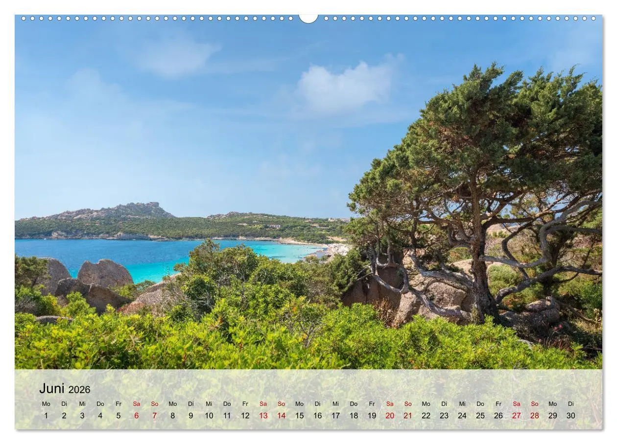 Bild: 9783457578551 | Wunderbares Sardinien (Wandkalender 2026 DIN A2 quer), CALVENDO...