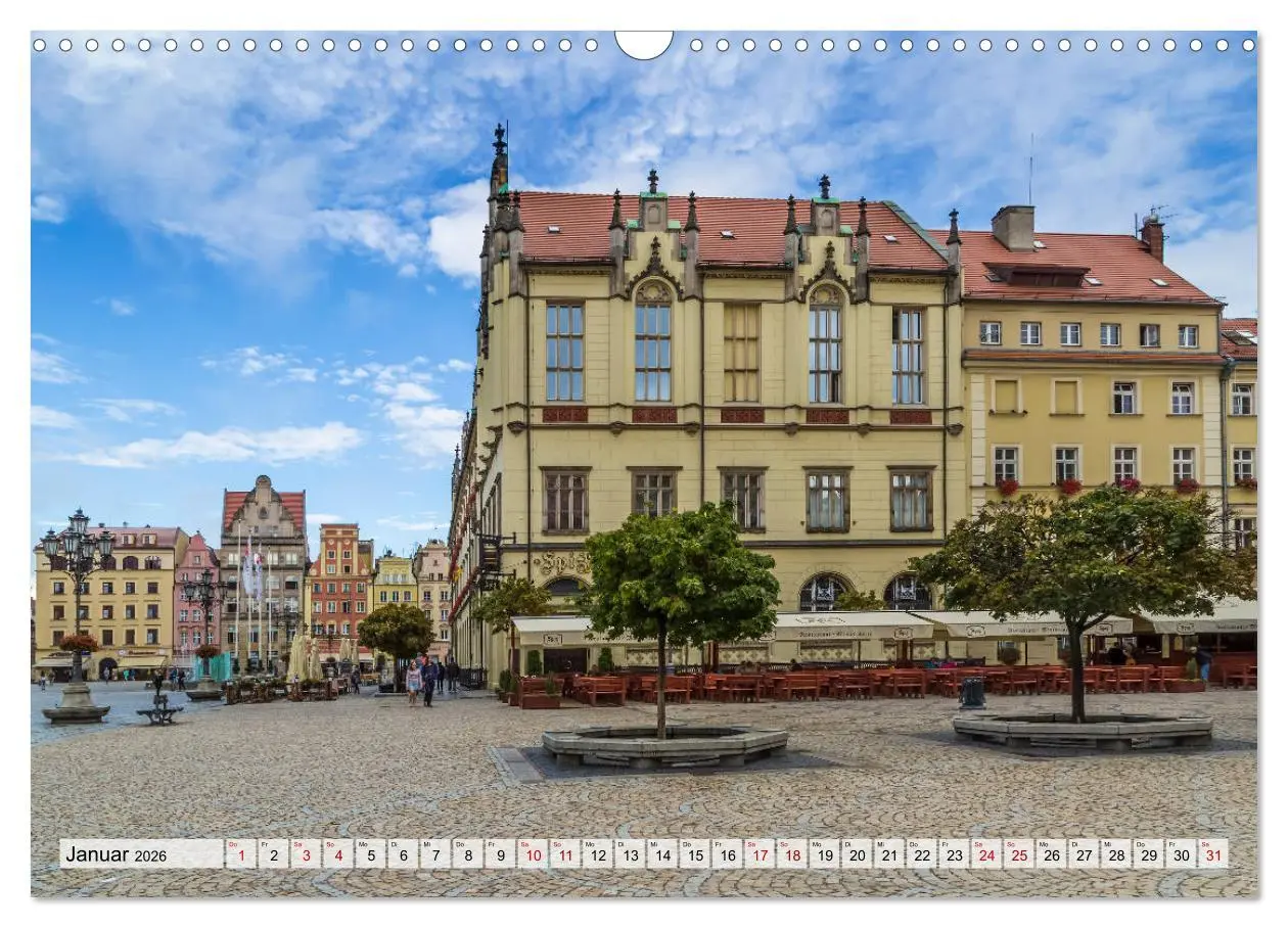 Bild: 9783457888551 | HISTORIE BRESLAU (Wandkalender 2026 DIN A3 quer), CALVENDO...