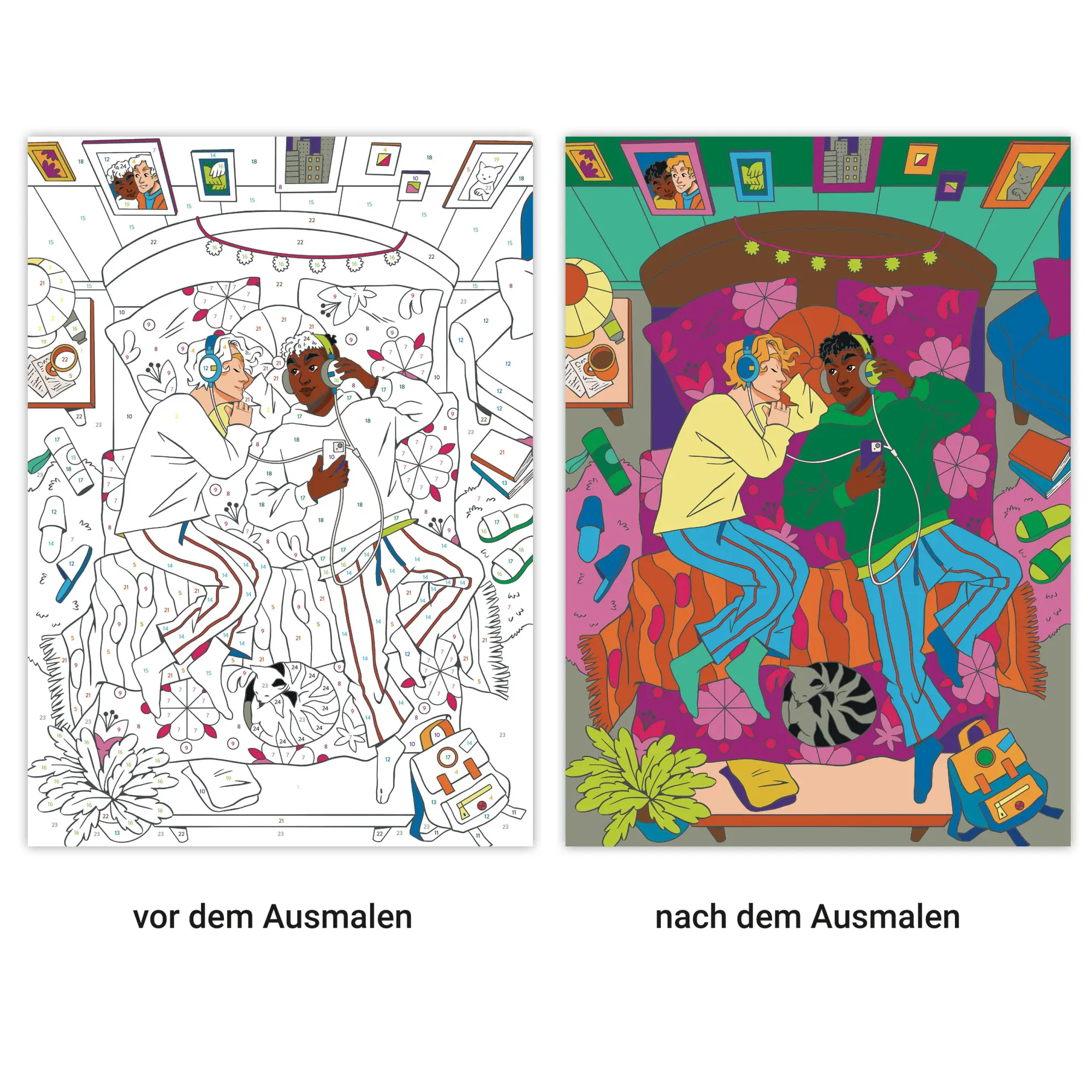 Bild: 9783473488551 | Malen nach Zahlen - Cozy Time | Karoline Julia Nagy | Taschenbuch
