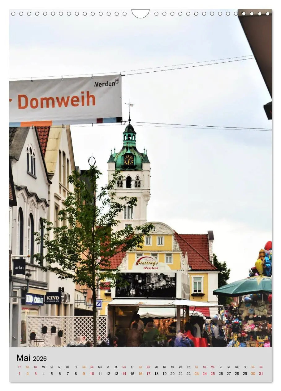 Bild: 9783516428551 | Verden - Aller (Wandkalender 2026 DIN A3 hoch), CALVENDO...