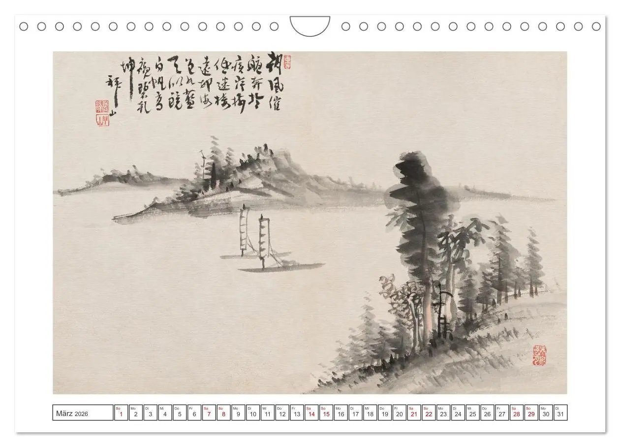 Bild: 9783516598551 | Yoshitsugu Haizan (Wandkalender 2026 DIN A4 quer), CALVENDO...