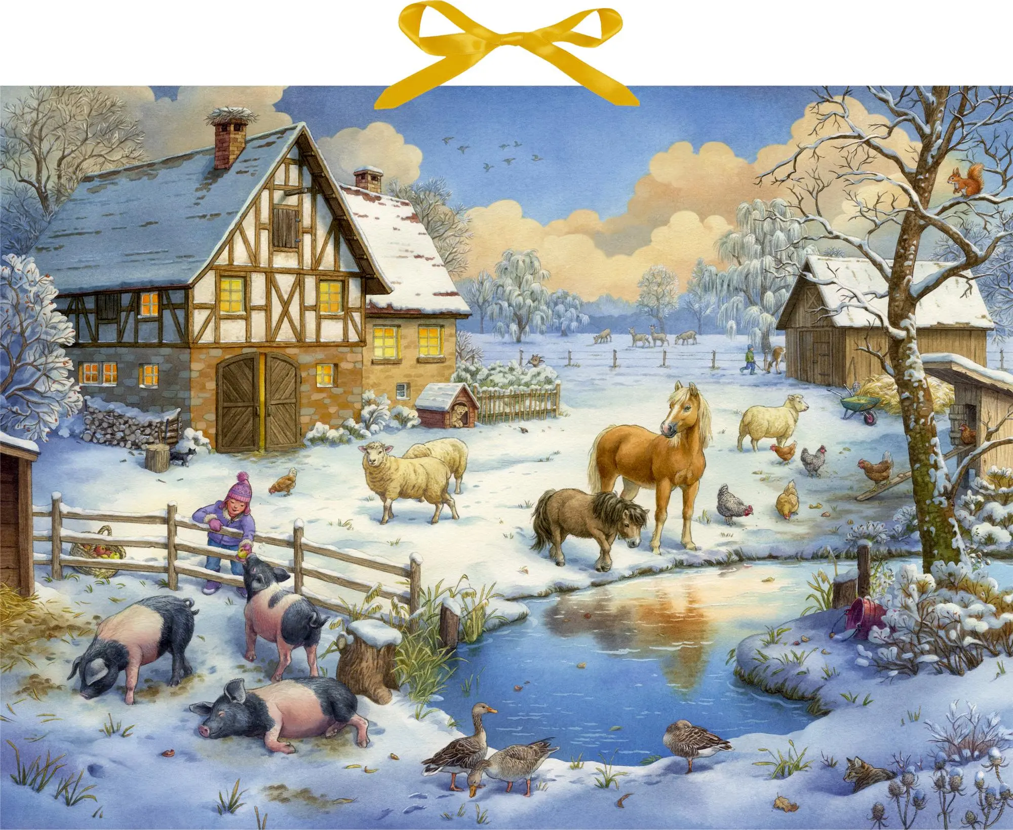 Cover: 4050003958651 | Sound-Adventskalender - Unsere Tiere auf dem Land | Ute Simon | 1 S.