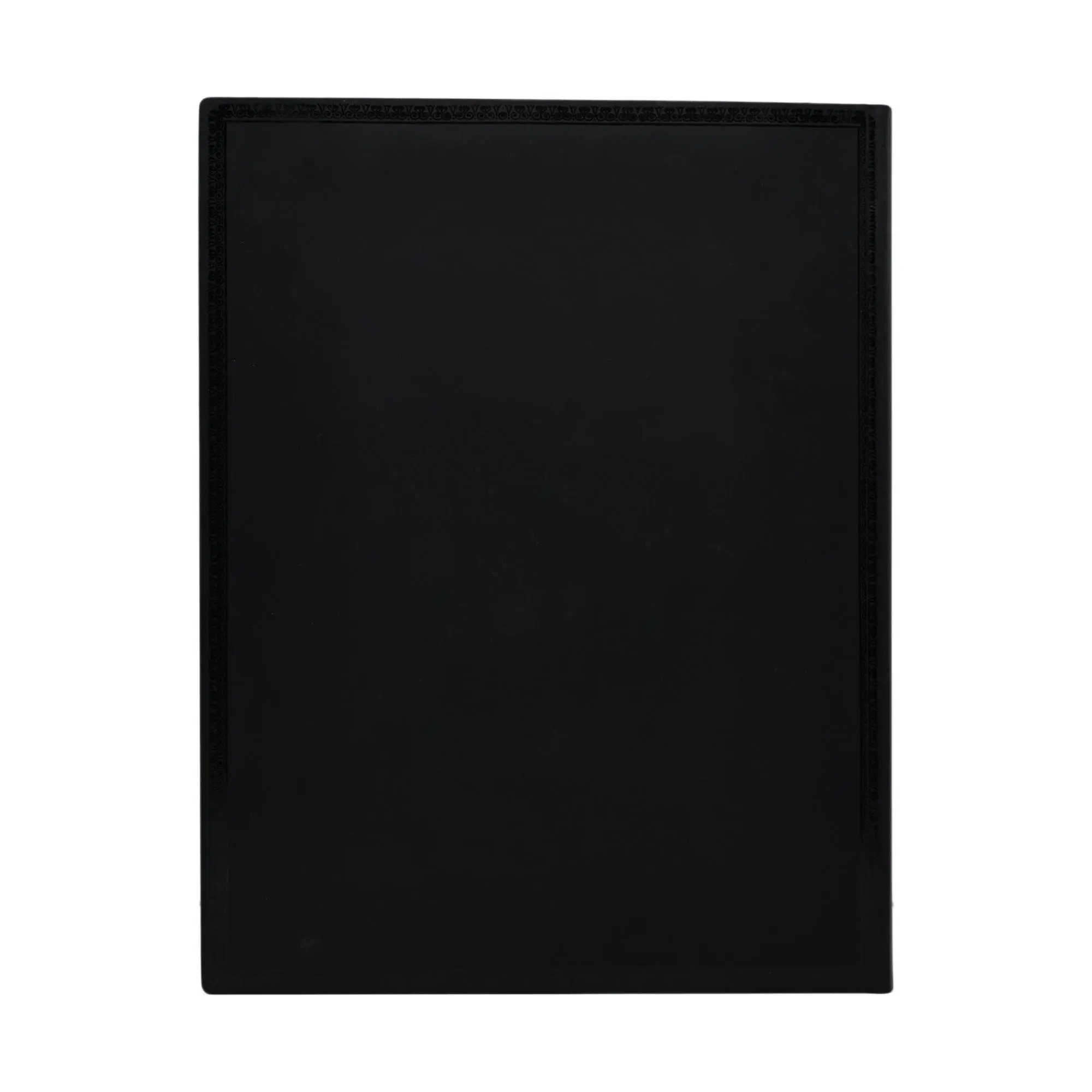 Bild: 9780349718651 | 12-Monatskalender 2027 Black Edition Schlicht Ultra Tagesüberblick