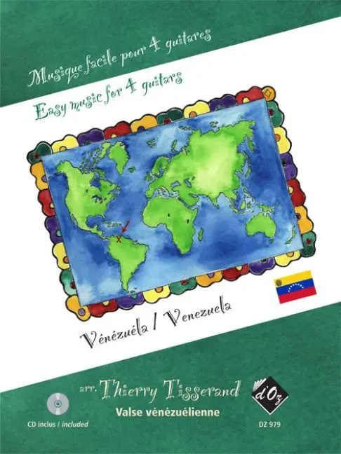 Cover: 9782895008651 | Valse Venezuelienne | T Tisserand | Buch + CD | Les Productions d'OZ