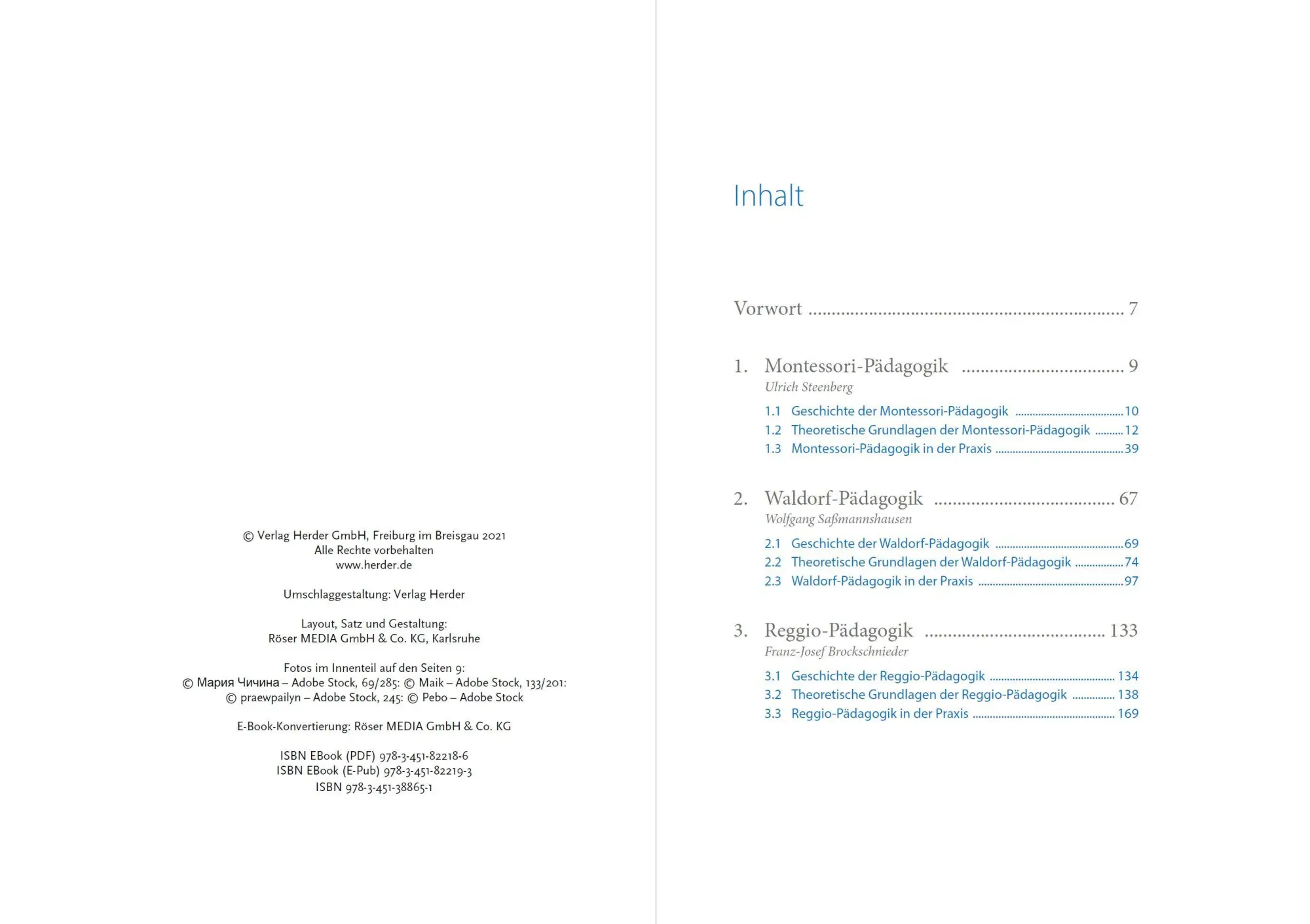 Bild: 9783451388651 | Pädagogische Ansätze in der Kita | Franziska Martinet | Buch | 352 S.