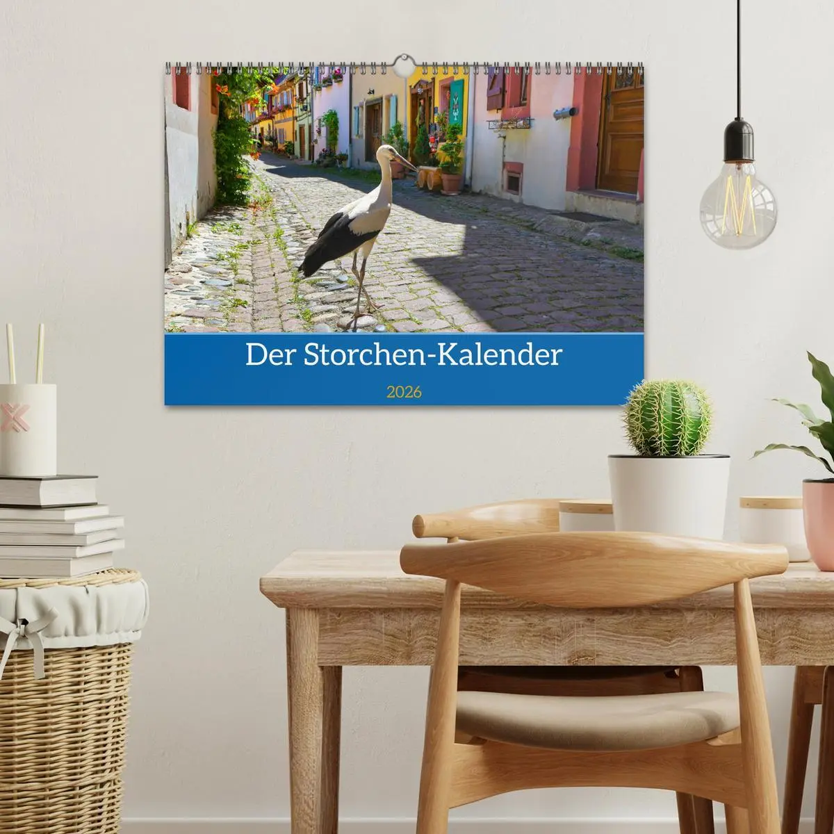 Bild: 9783457568651 | Der Storchenkalender (Wandkalender 2026 DIN A3 quer), CALVENDO...