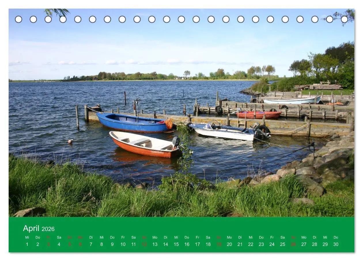 Bild: 9783457708651 | Kappeln und die Schleiregion (Tischkalender 2026 DIN A5 quer),...