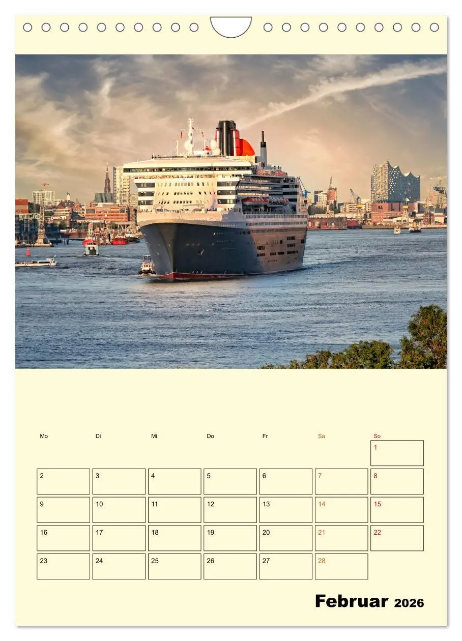 Bild: 9783516348651 | Kreuzfahrtschiffe - die Welt ist dein Ziel (Wandkalender 2026 DIN...