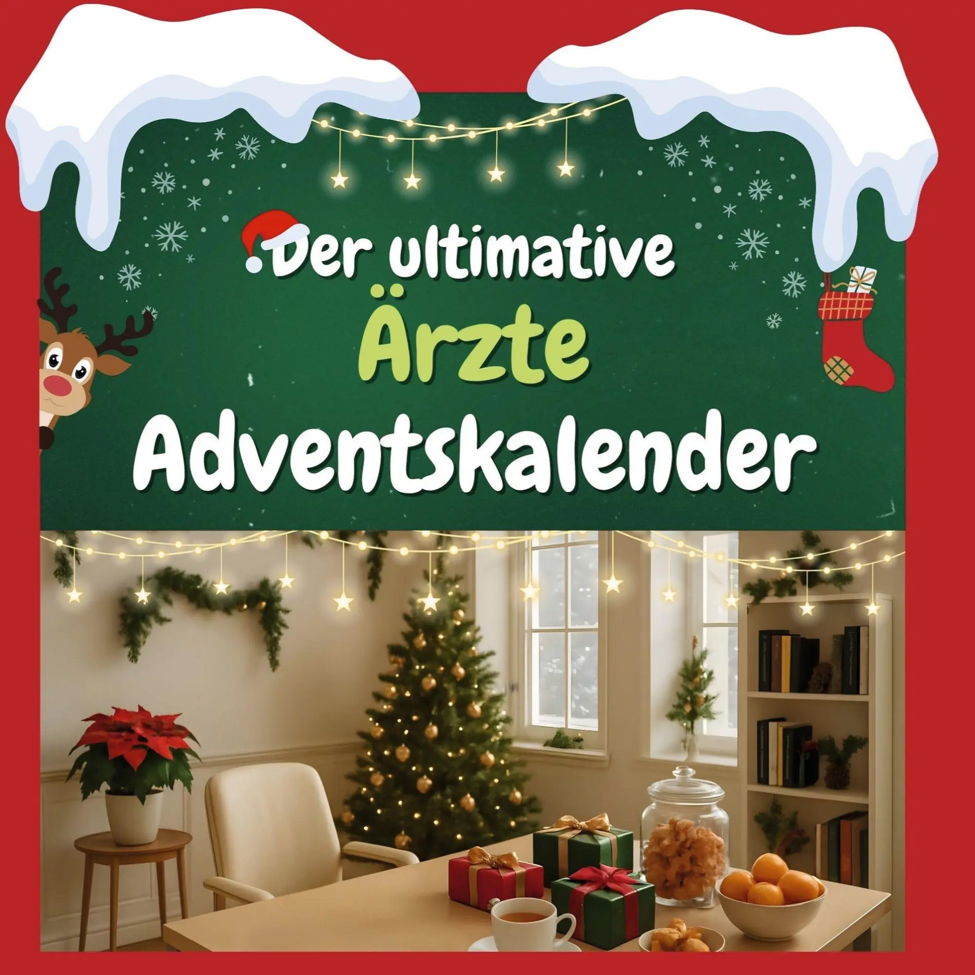 Cover: 9783695308651 | Der ultimative Ärzte-Adventskalender | David Peters | Taschenbuch