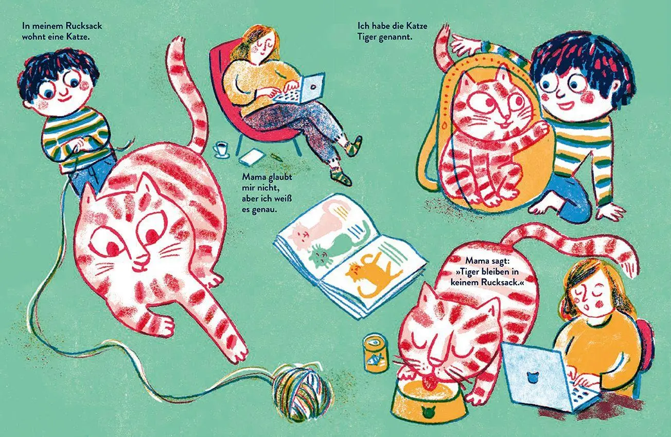 Bild: 9783737358651 | In meinem Rucksack wohnt ein Tiger | Uwe-Michael Gutzschhahn | Buch