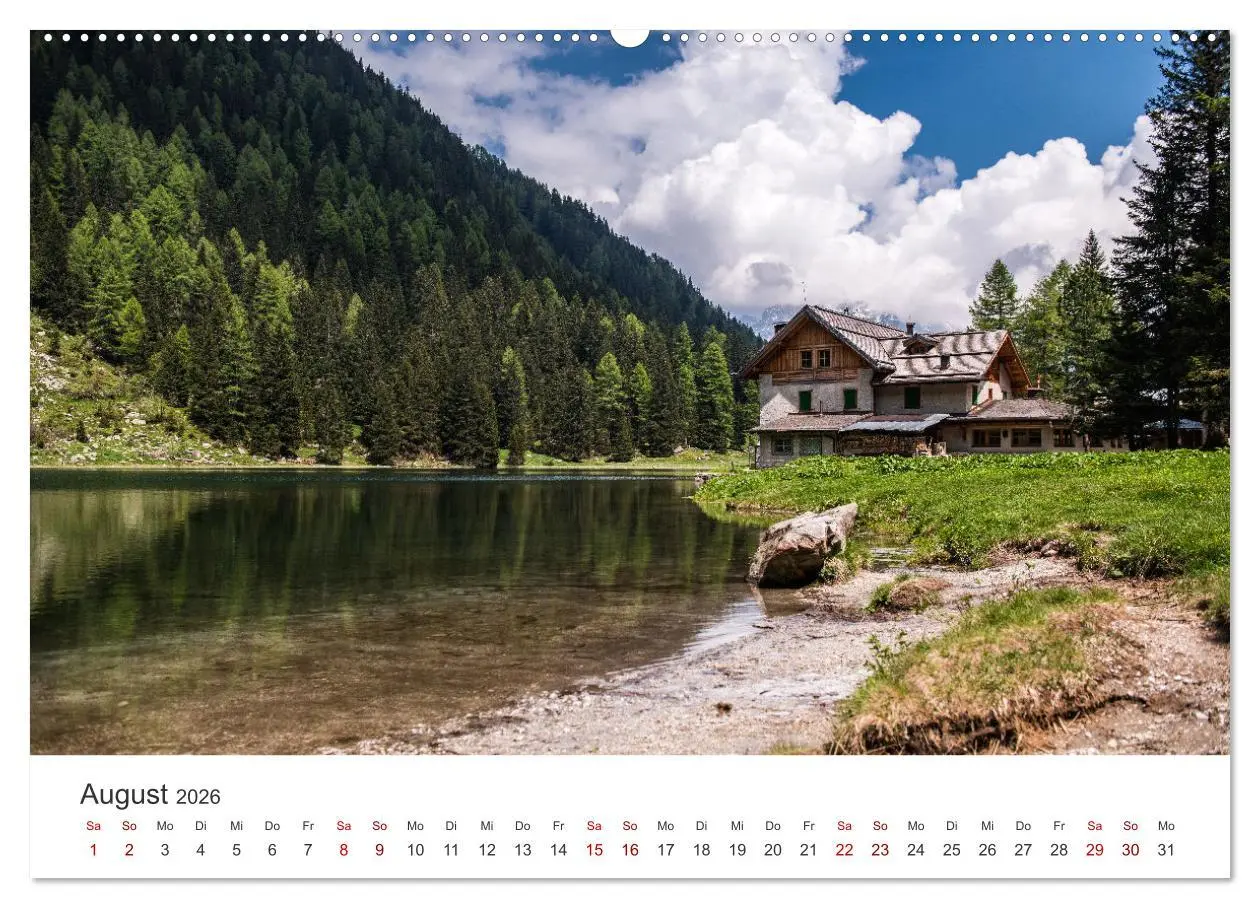 Bild: 9783457488751 | Ein Spaziergang in den Dolomiten (hochwertiger Premium Wandkalender...