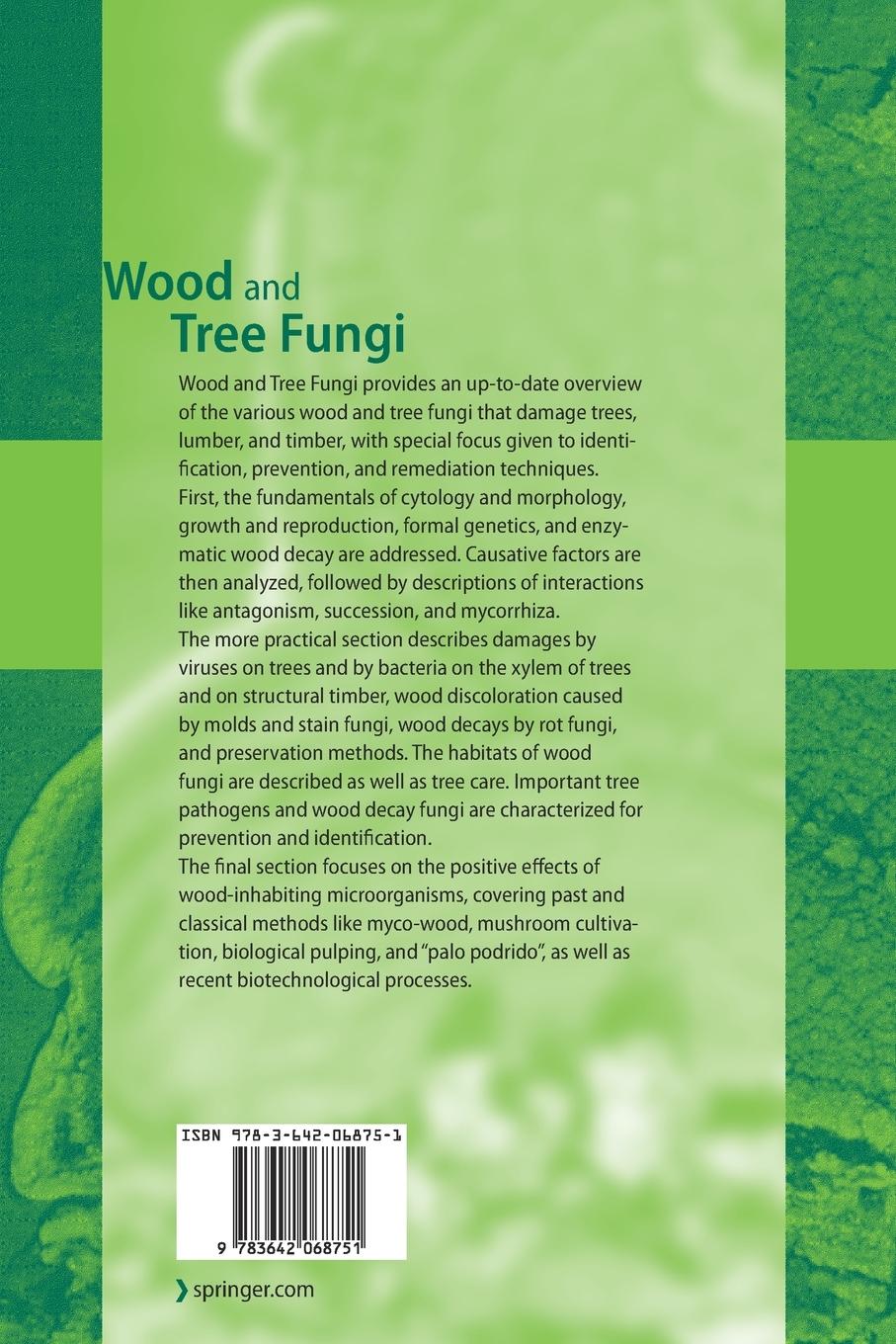 Rückseite: 9783642068751 | Wood and Tree Fungi | Biology, Damage, Protection, and Use | Schmidt